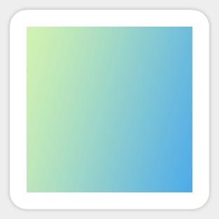 blue green texture art Sticker